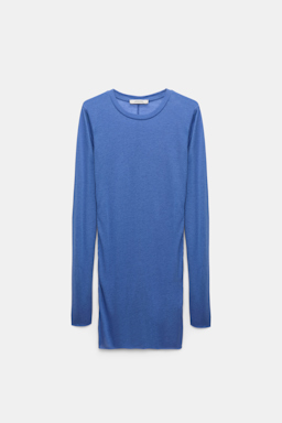 Dorothee Schumacher Leicht transparentes Longsleeve milky cornflower