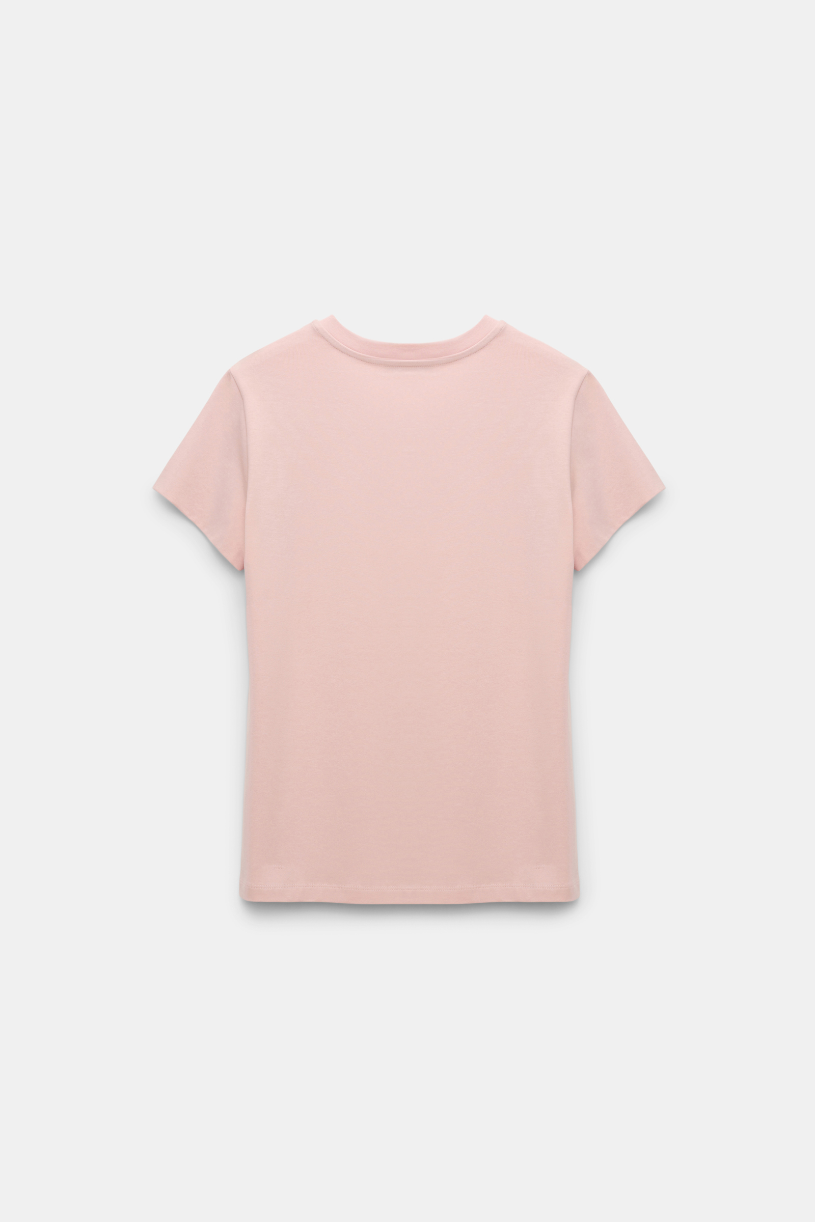 Dorothee Schumacher Rundhalsshirt mit gedoppeltem Ärmel milky rose