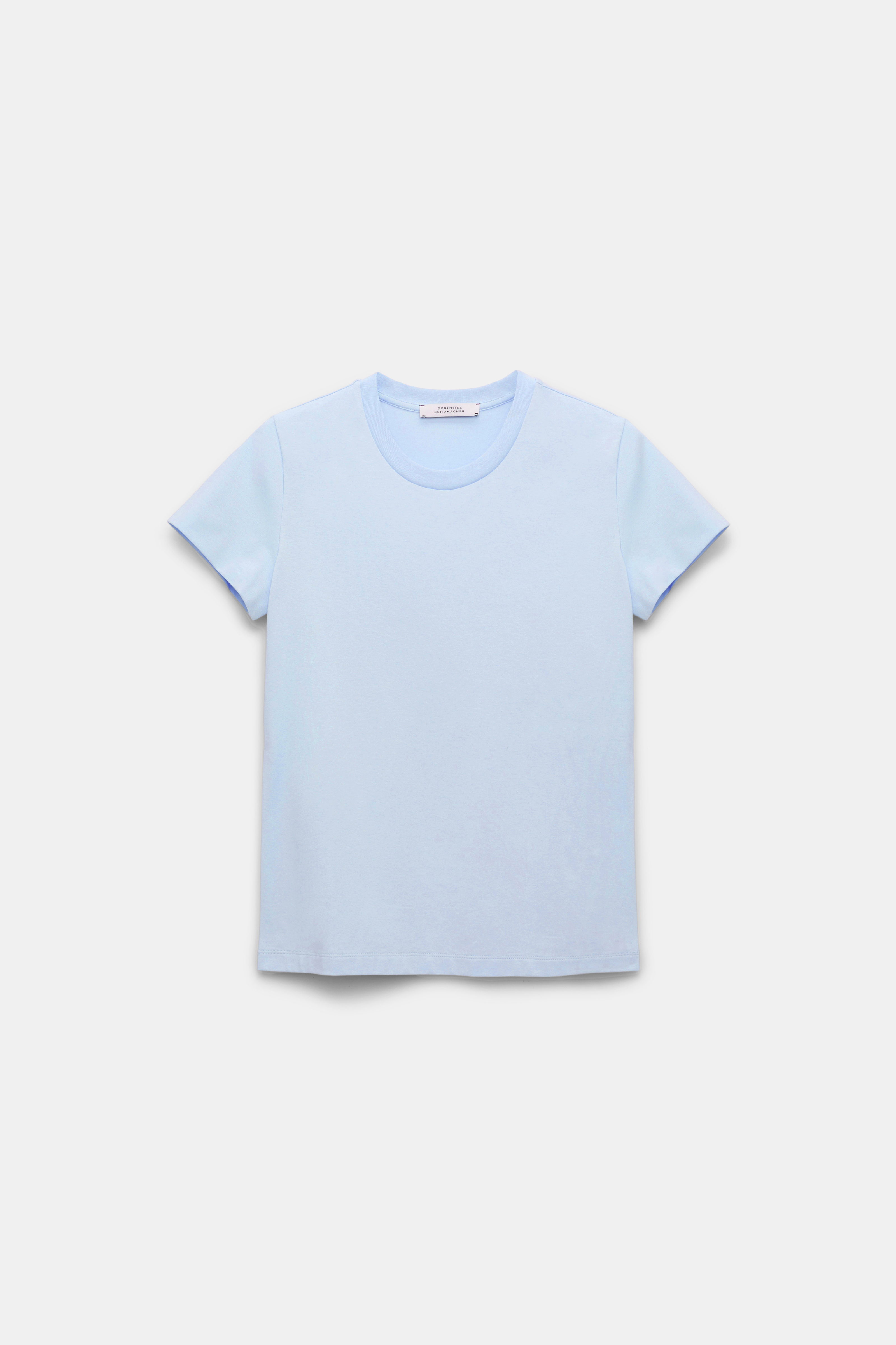 Dorothee Schumacher Round neck T-shirt iris