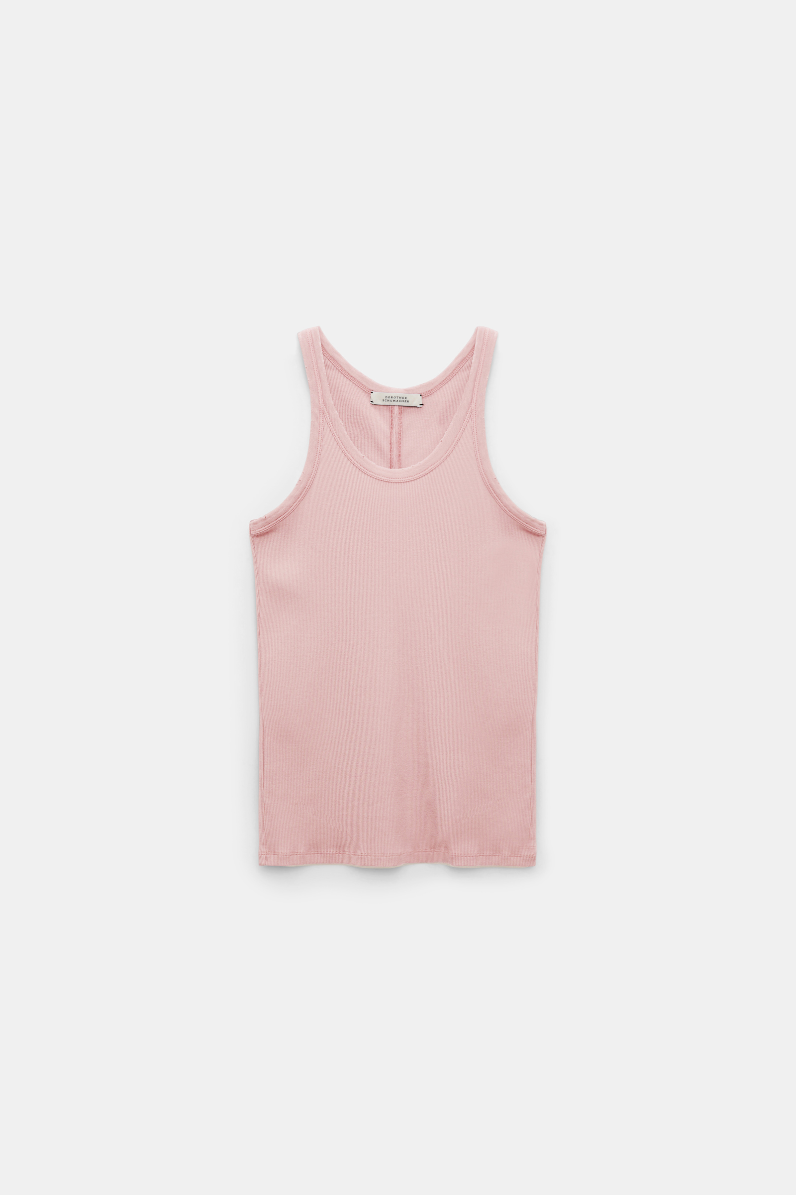 Dorothee Schumacher Rippentop mit distressed Edges sweet peas
