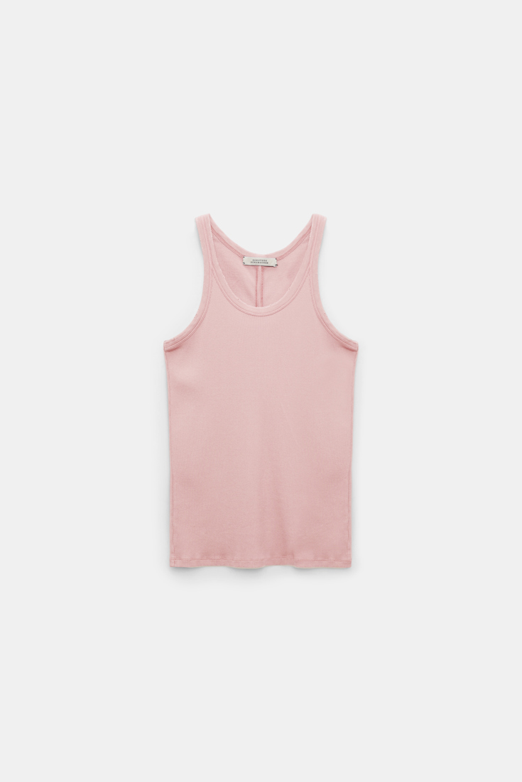 Dorothee Schumacher Rippentop mit distressed Edges sweet peas