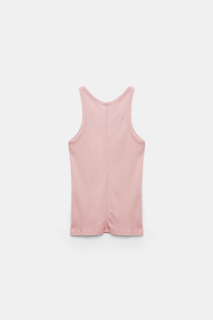 Dorothee Schumacher Rippentop mit distressed Edges sweet peas