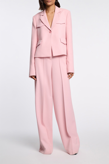 Dorothee Schumacher Wide leg pants pink rose