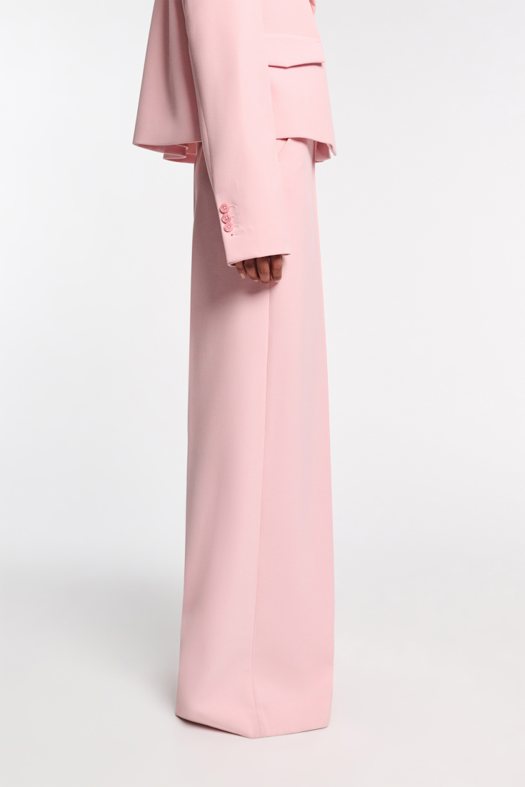 Dorothee Schumacher Wide leg pants pink rose