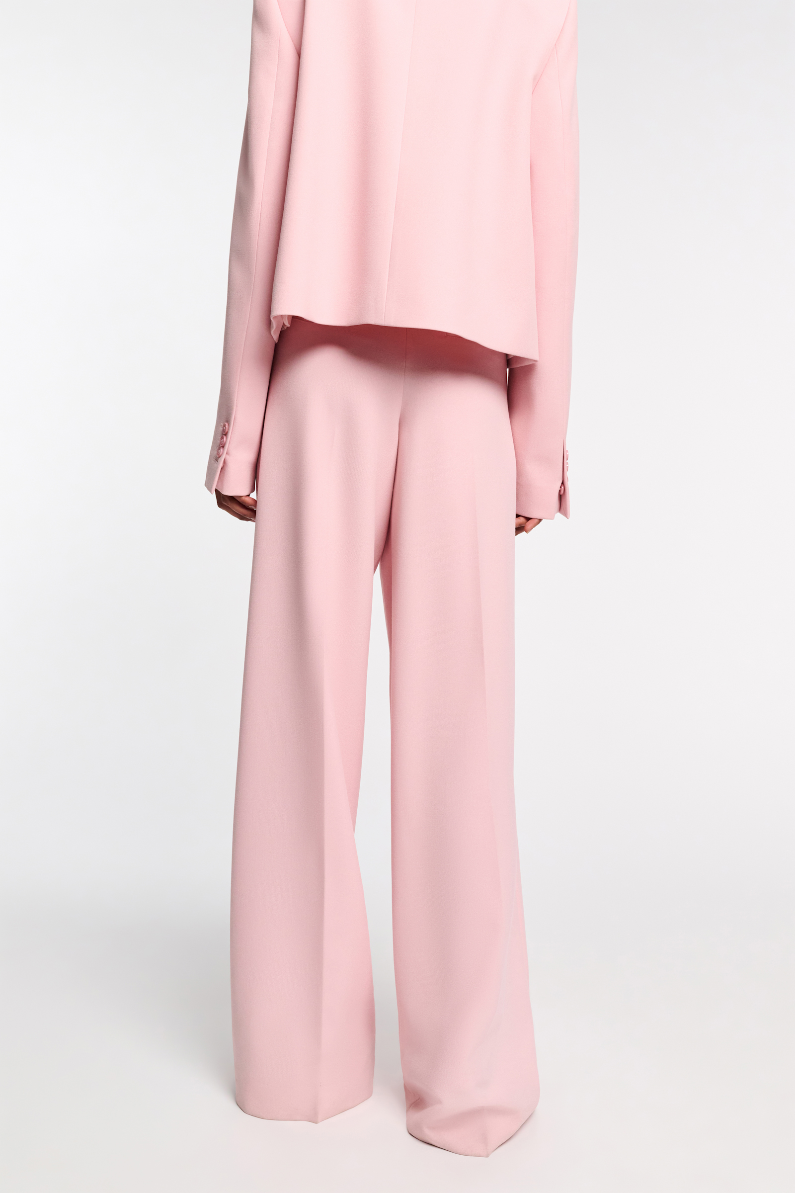 Dorothee Schumacher Wide leg pants pink rose