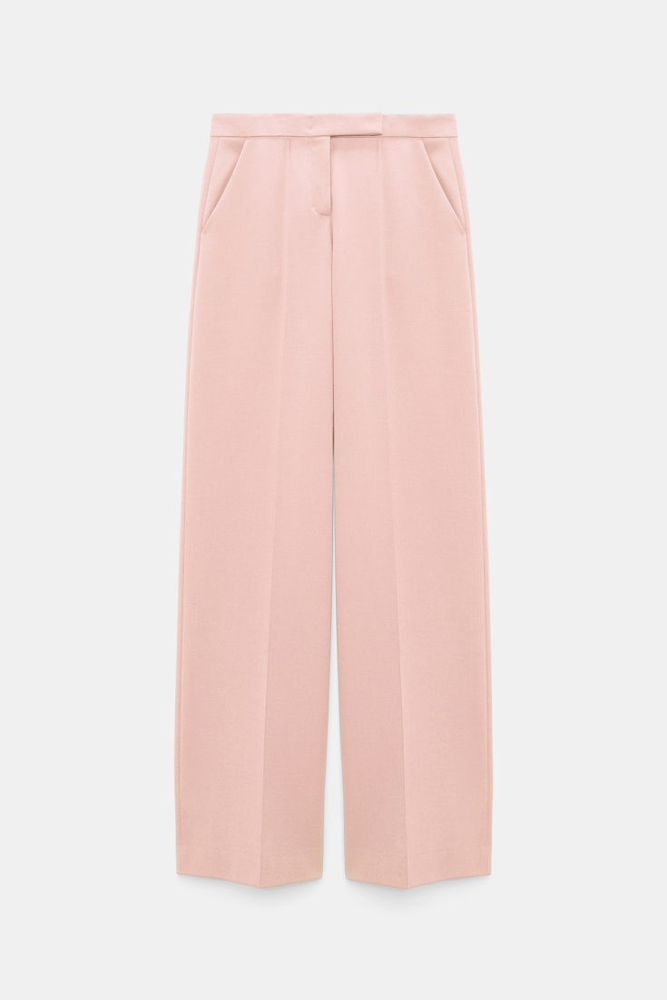 Dorothee Schumacher Wide leg pants pink rose