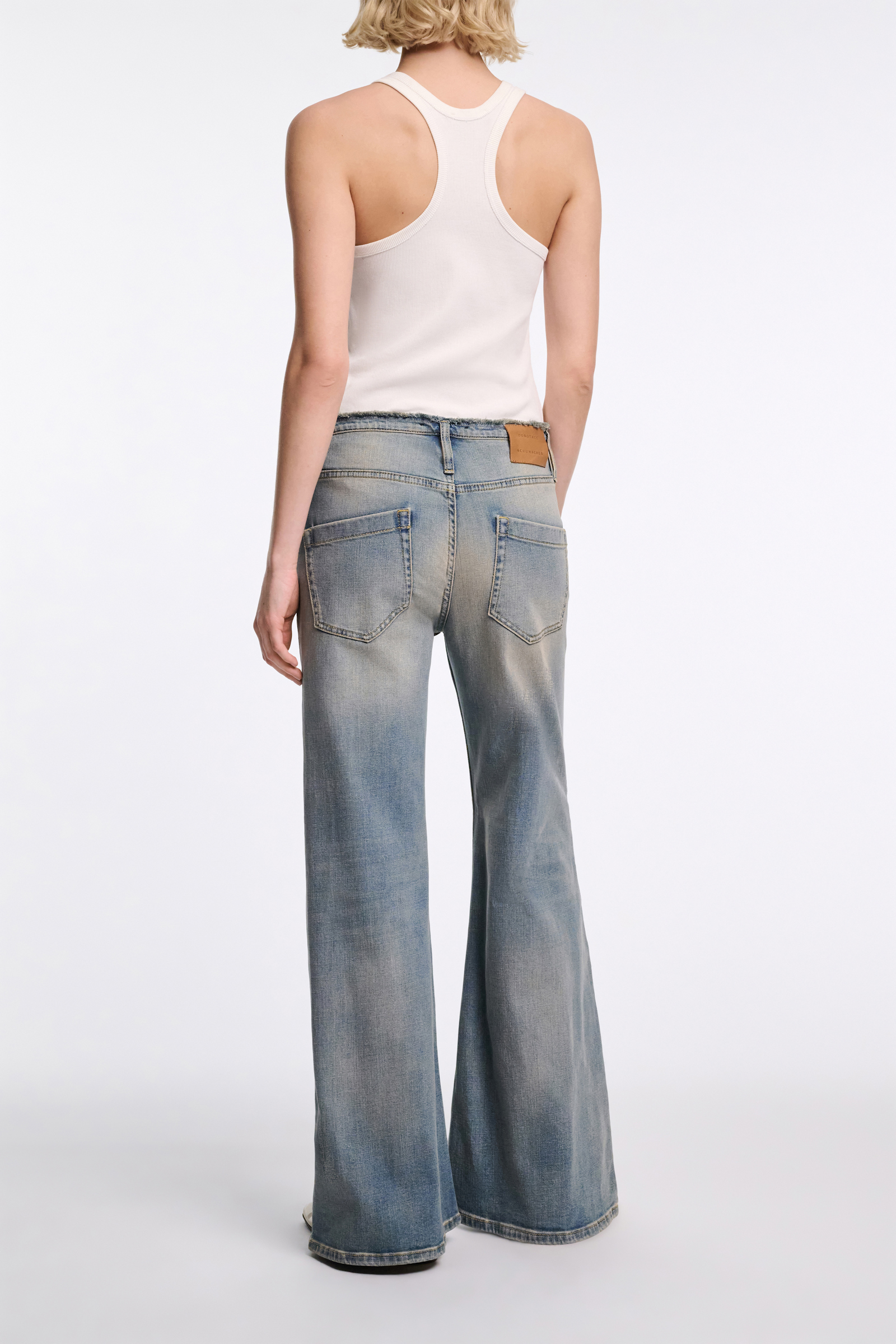 Dorothee Schumacher Relaxed wide leg jeans vintage blue