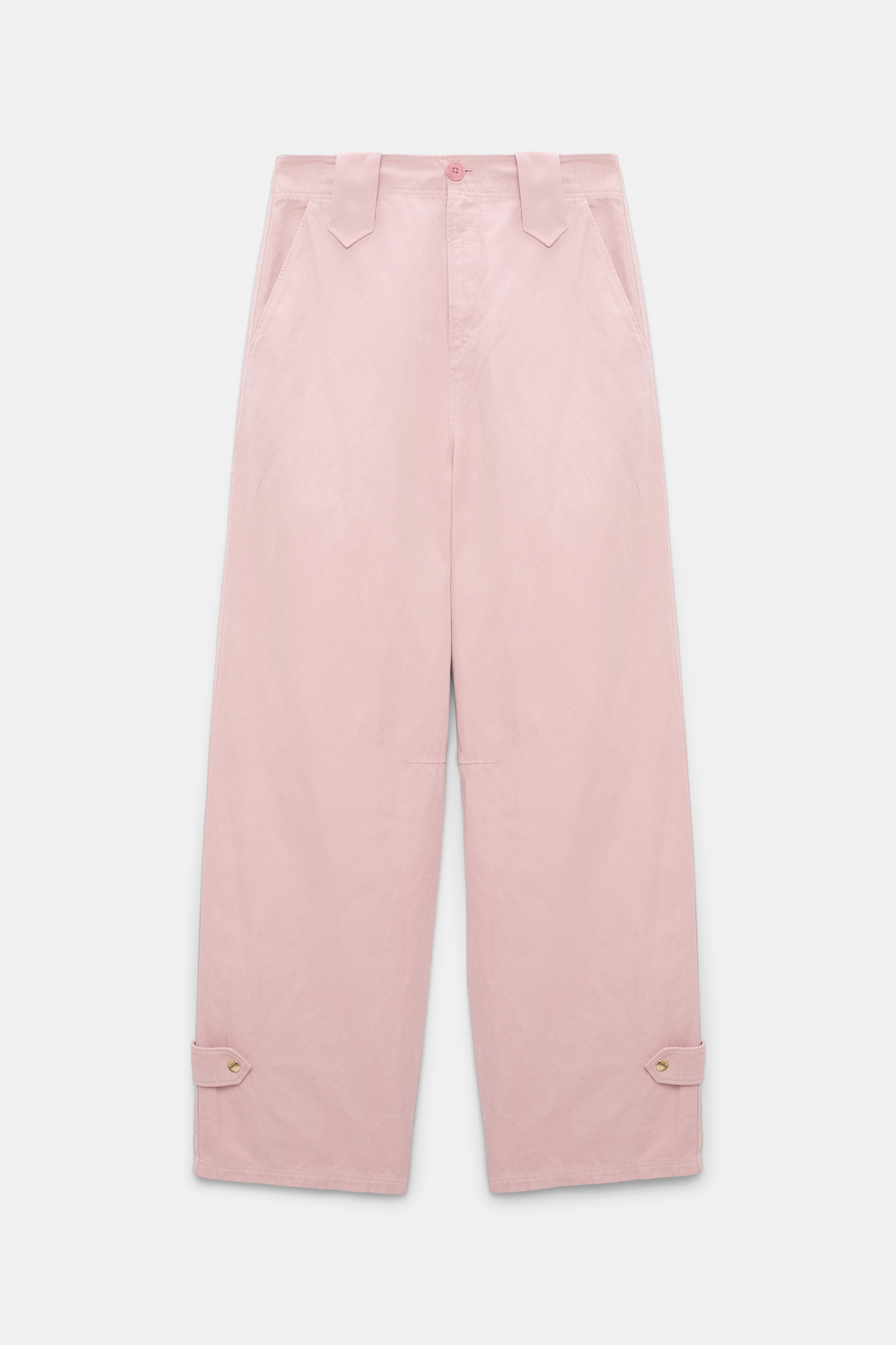 Dorothee Schumacher Pants with slight O-silhouette milky rose