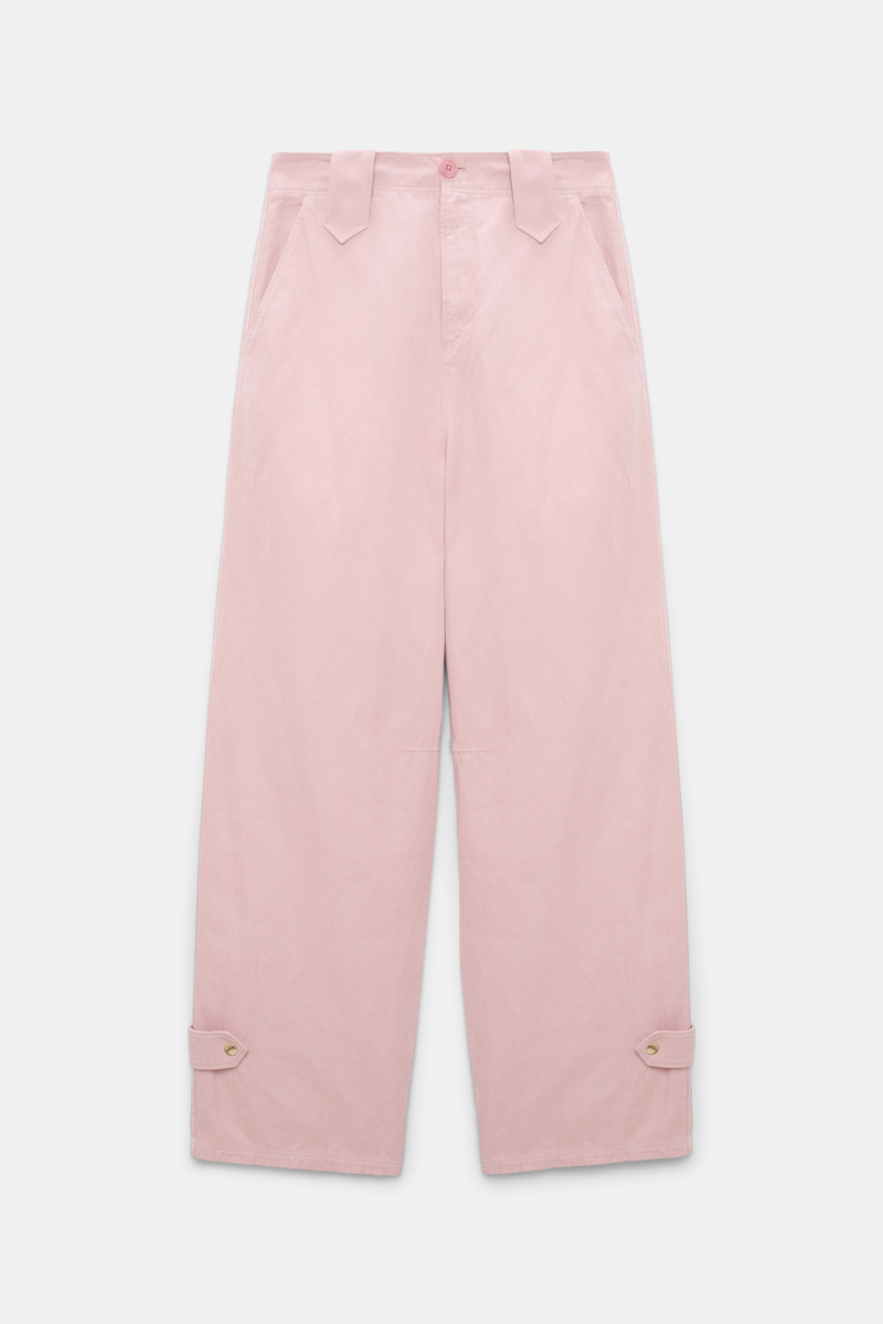 Dorothee Schumacher Pants With Slight O-silhouette In Light Pink