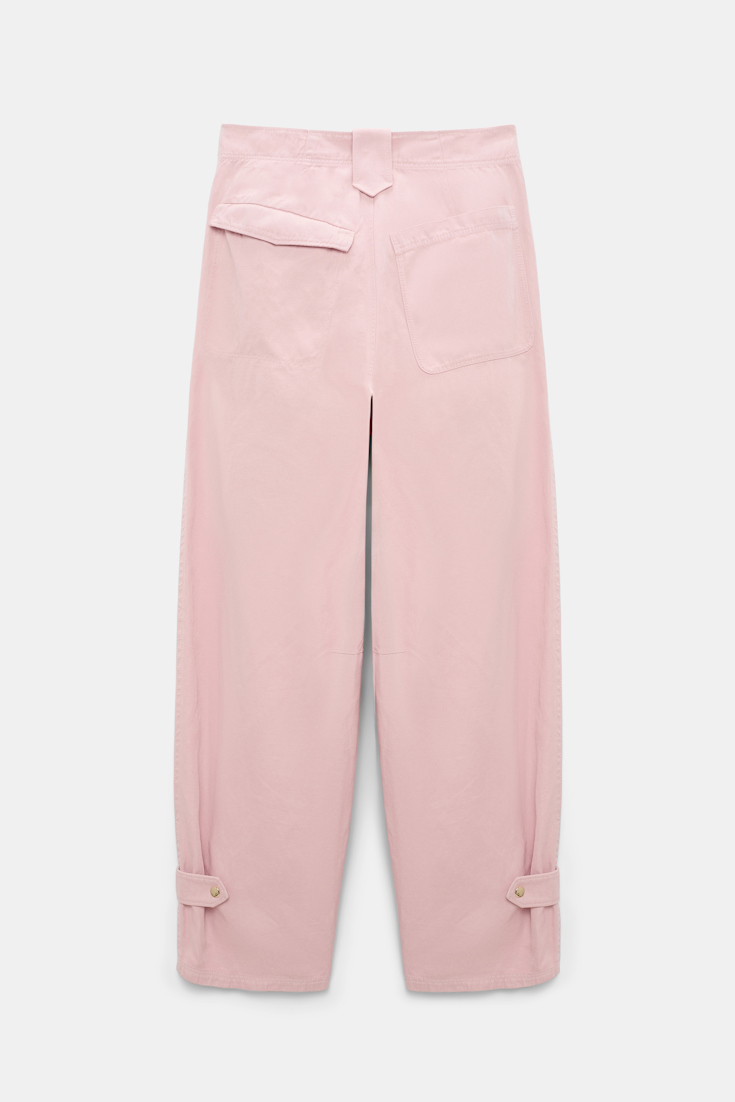 Dorothee Schumacher Pants with slight O-silhouette milky rose