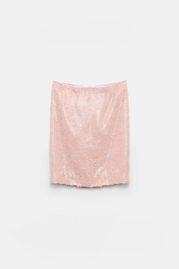 Dorothee Schumacher Sequin pencil skirt milky rose