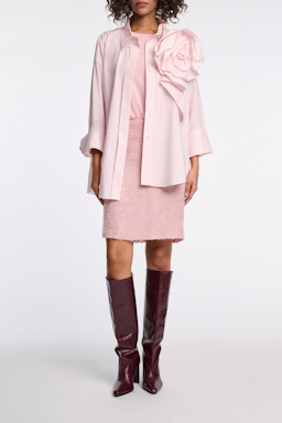 Dorothee Schumacher Paillettenrock milky rose