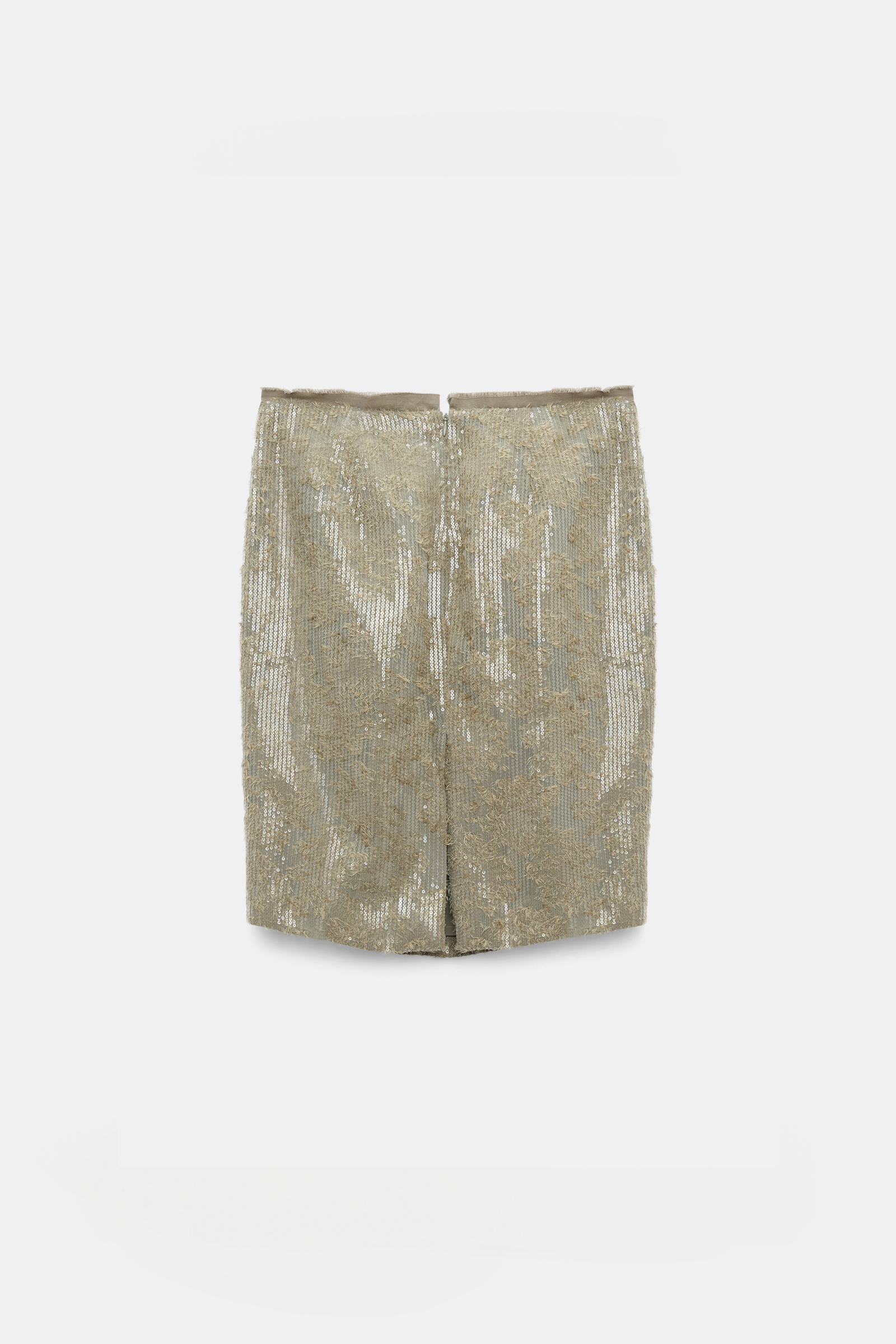 Dorothee Schumacher Paillettenrock olive grey