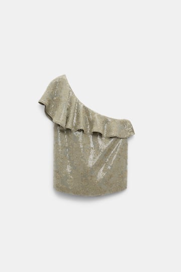 Dorothee Schumacher One shoulder top olive grey