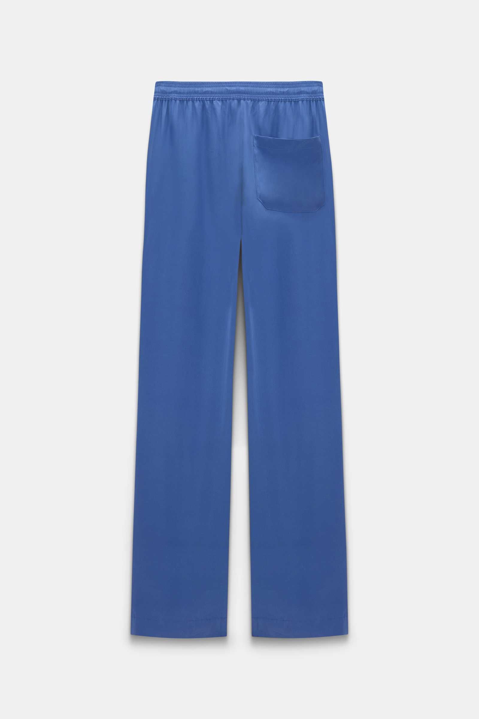 Dorothee Schumacher Satin drawstring pants milky cornflower