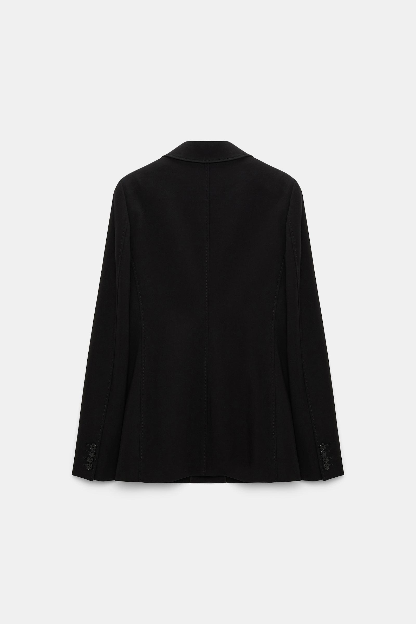 Dorothee Schumacher Punto Milano buttoned blazer pure black
