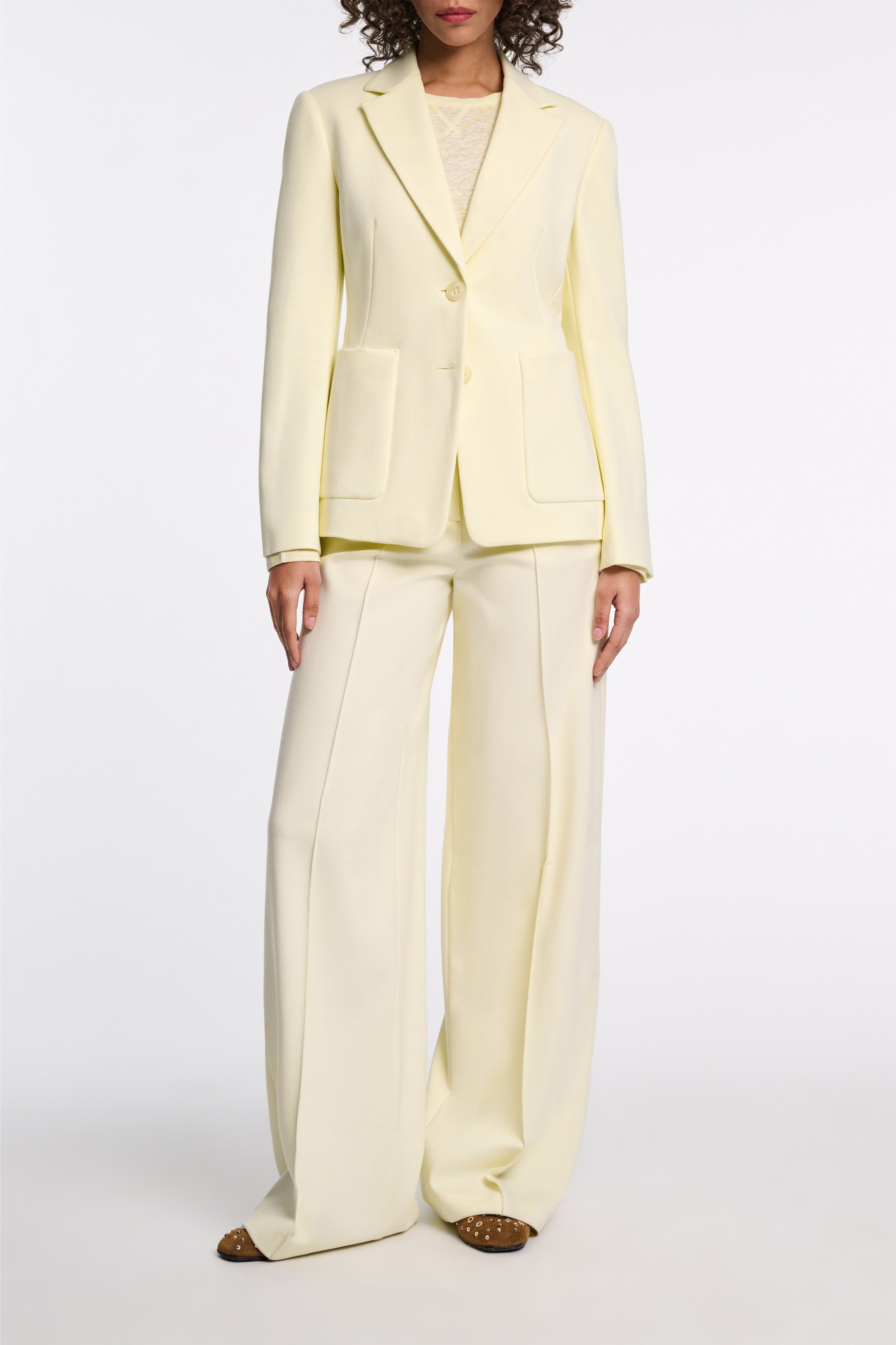 【Dorothee Schumacher】シングル-breastedウールブレンドブレザ Blazer Sale | DOROTHEE SCHUMACHER - Official Online Store