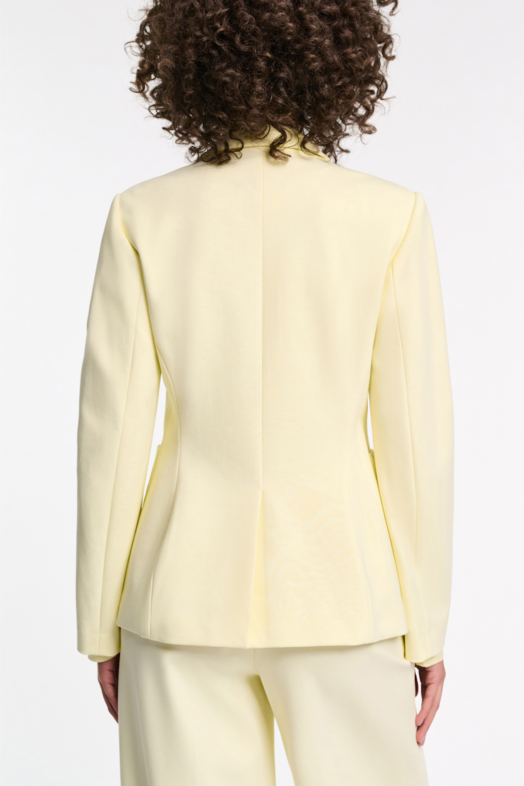 Dorothee Schumacher Blazer aus Punto Milano light lemon