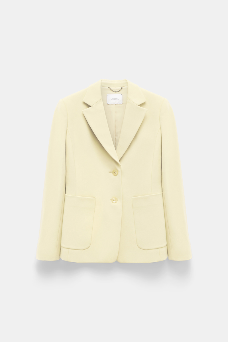 Dorothee Schumacher Punto Milano Blazer In Yellow
