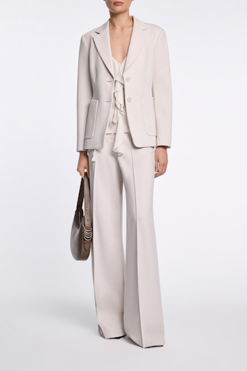 Dorothee Schumacher Punto Milano blazer shadow white