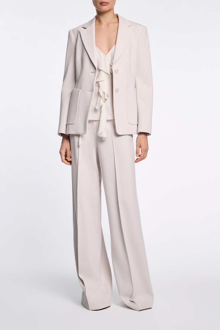 Dorothee Schumacher Punto Milano blazer shadow white