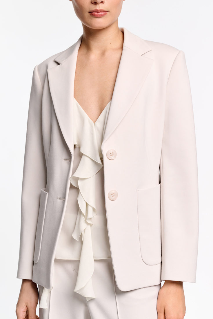 Dorothee Schumacher Punto Milano blazer shadow white