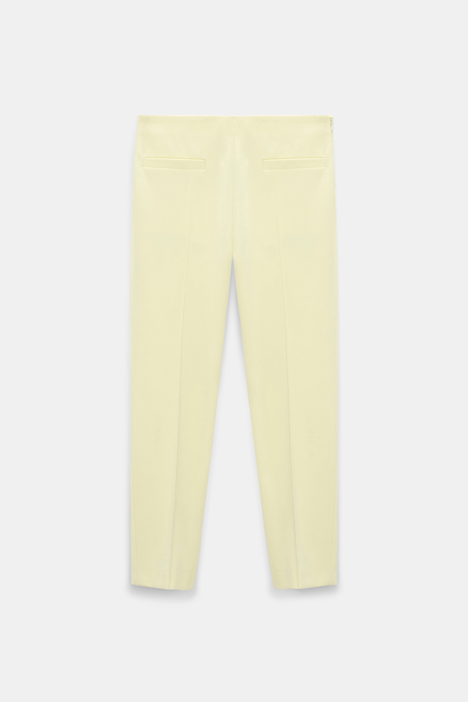 Dorothee Schumacher Punto Milano capri pants light lemon