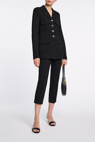 Dorothee Schumacher Punto Milano capri pants pure black