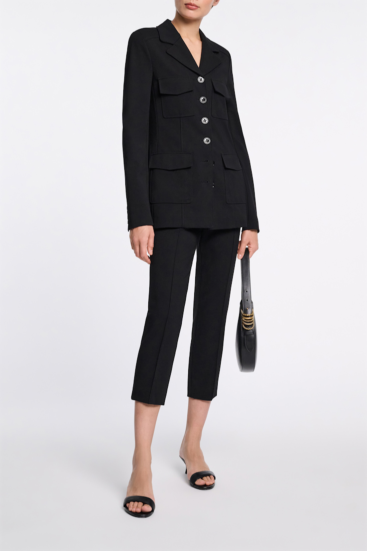 Dorothee Schumacher Punto Milano capri pants pure black