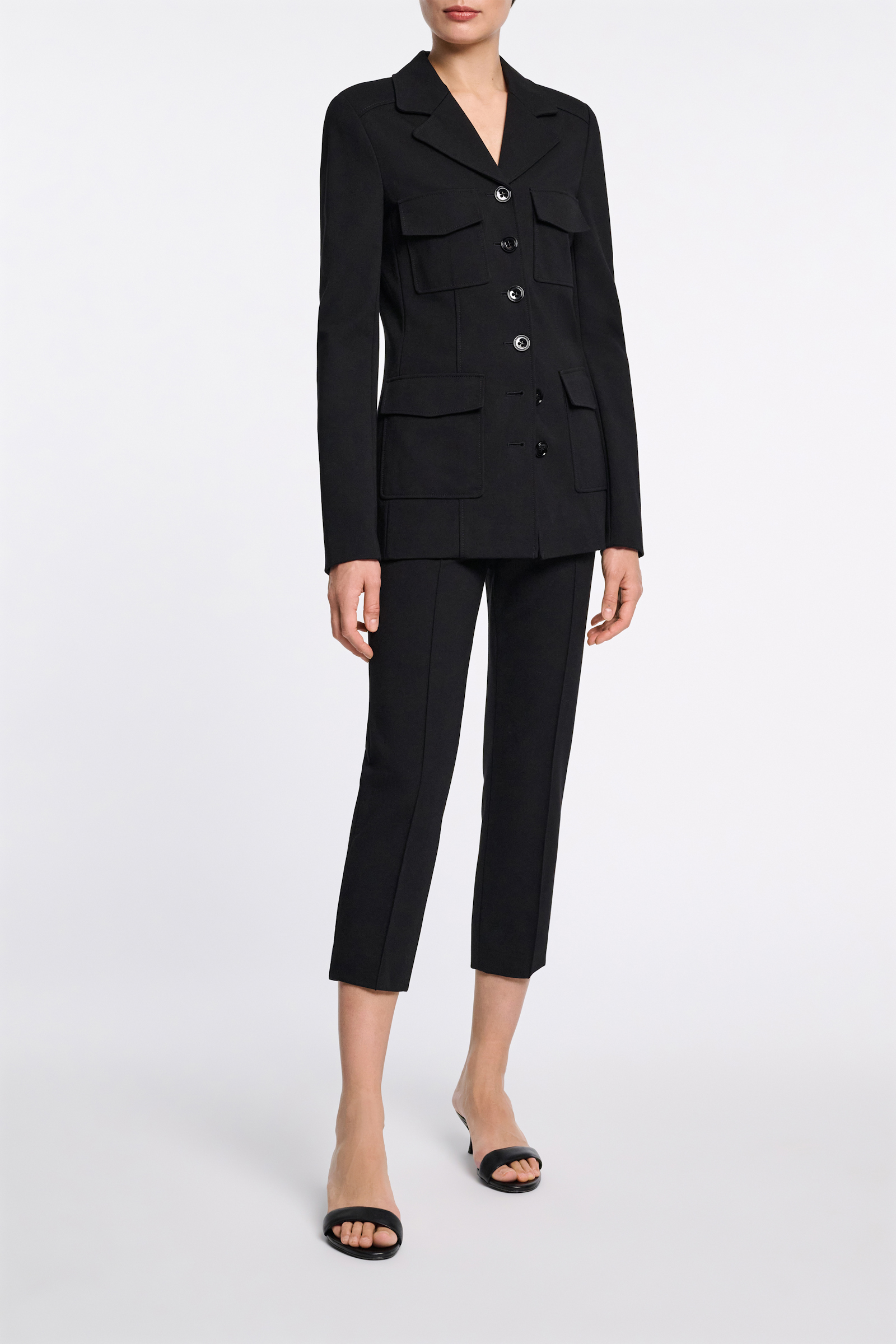 Dorothee Schumacher Punto Milano capri pants pure black