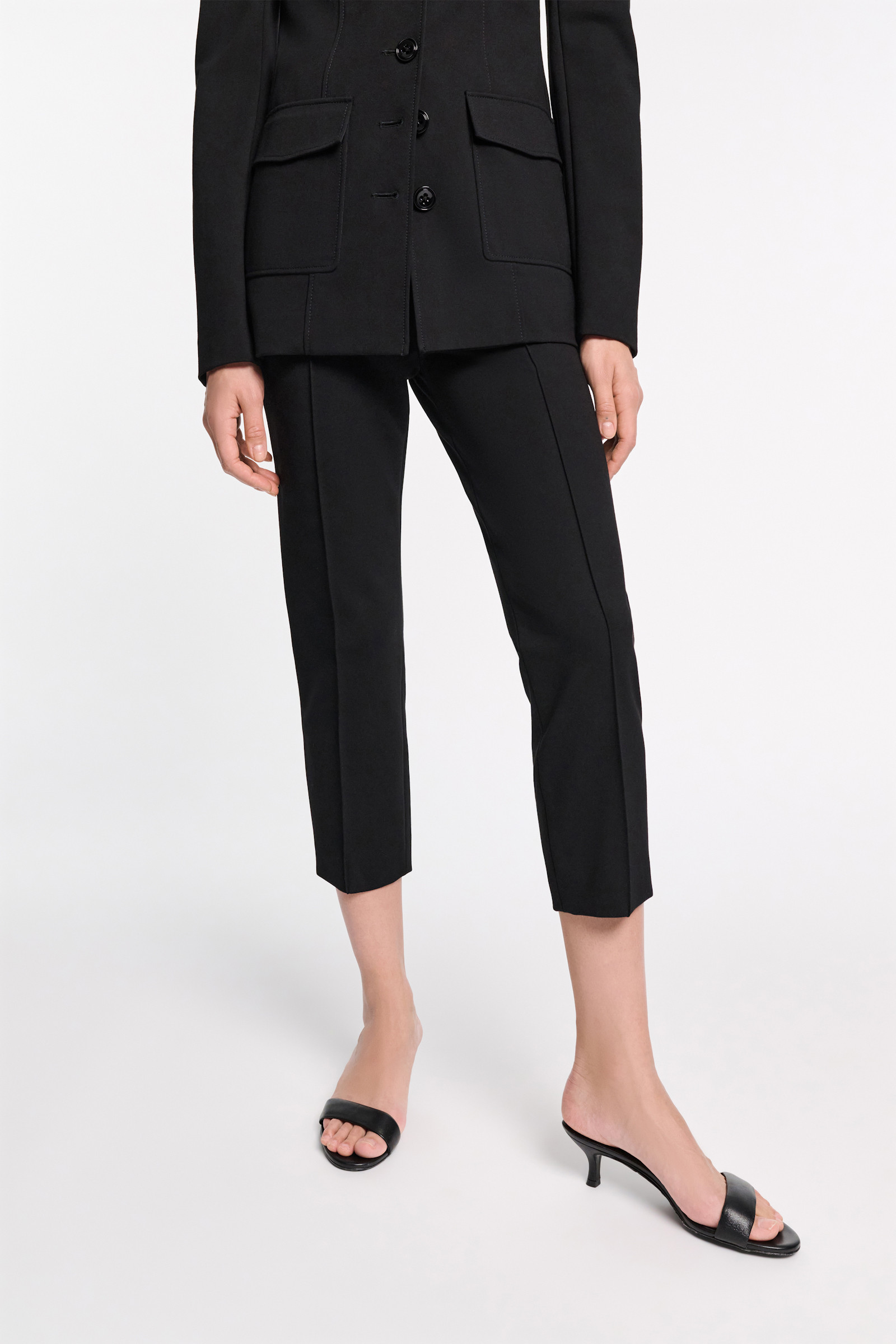Dorothee Schumacher Punto Milano capri pants pure black