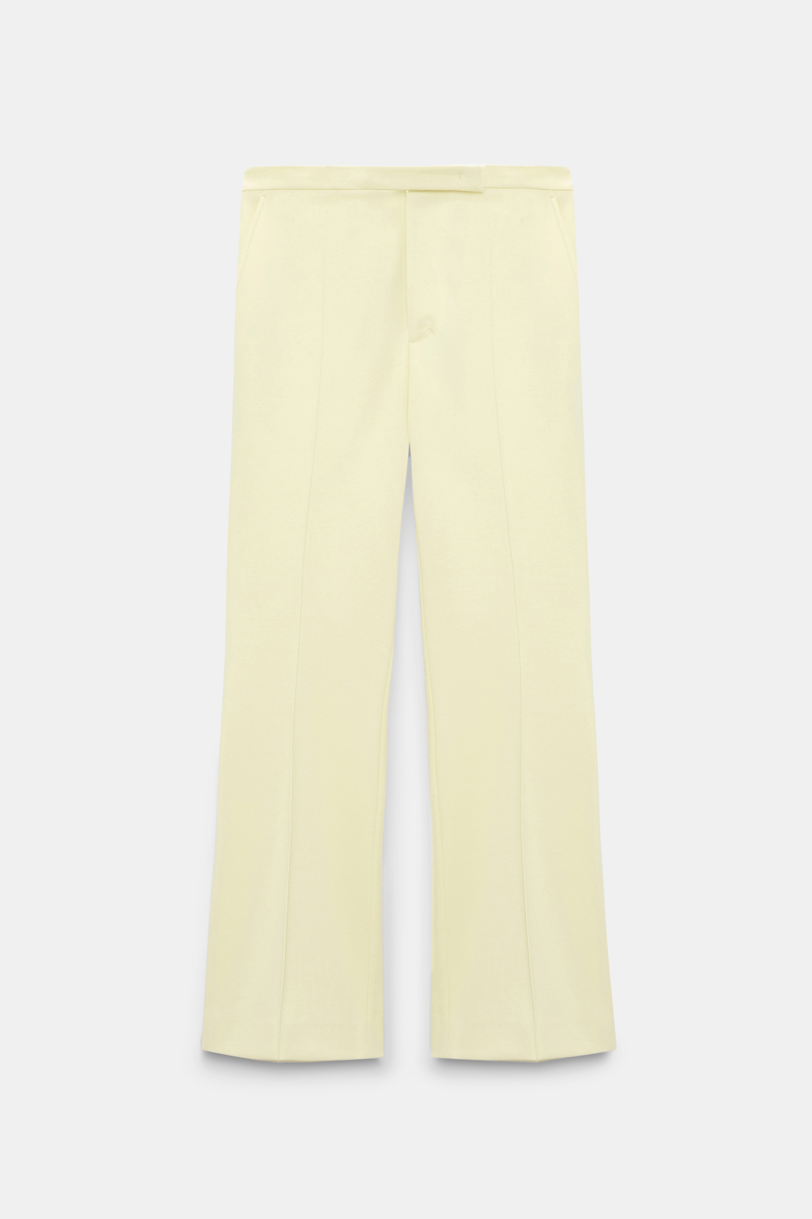 Dorothee Schumacher Punto Milano cropped flares light lemon