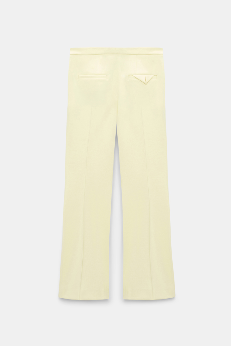 Dorothee Schumacher Punto Milano cropped flares light lemon