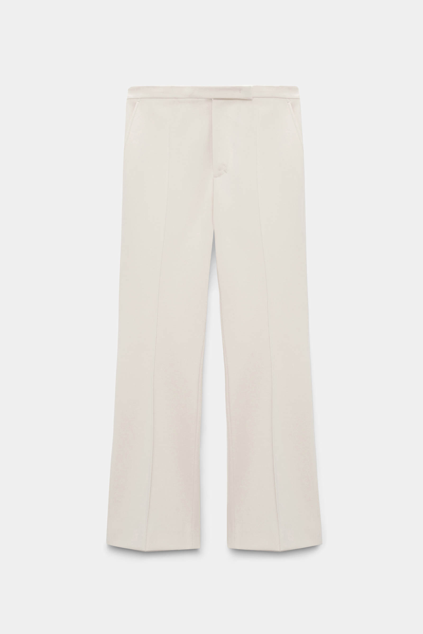 Dorothee Schumacher Punto Milano cropped flares shadow white