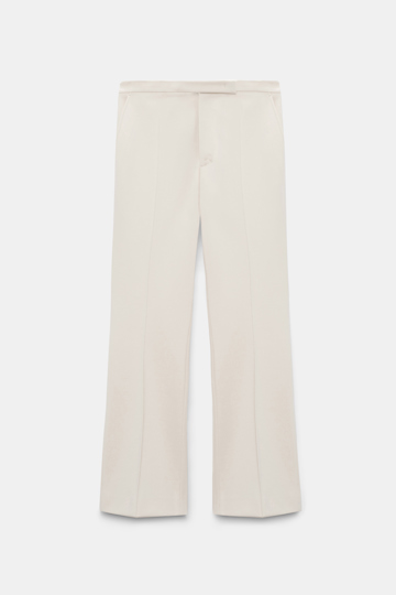 Dorothee Schumacher Punto Milano cropped flares shadow white