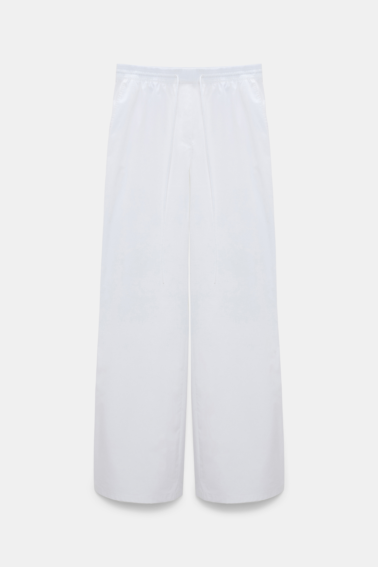Dorothee Schumacher Relaxed cotton poplin pants pure white