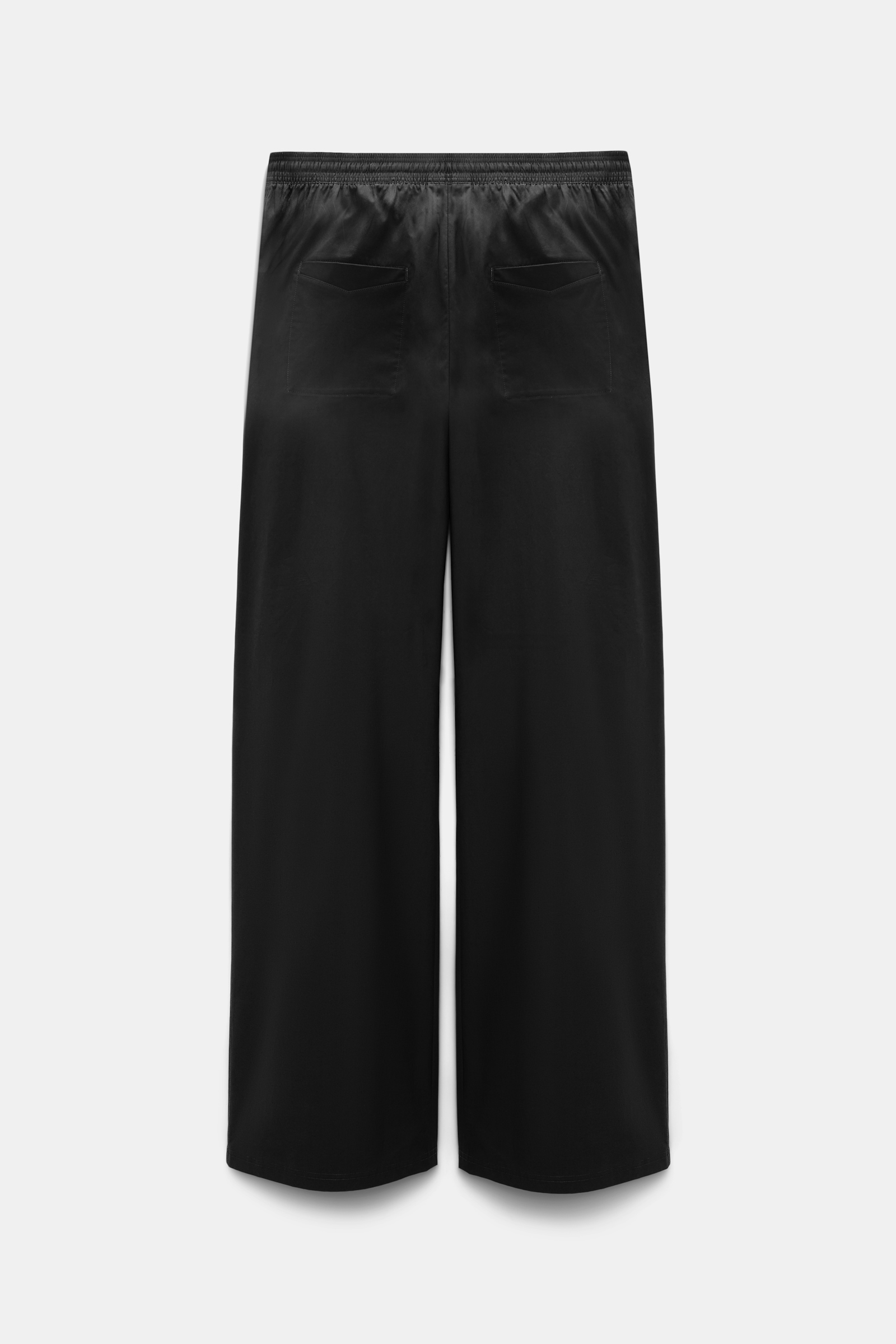 Dorothee Schumacher Hose aus Baumwoll-Popeline pure black