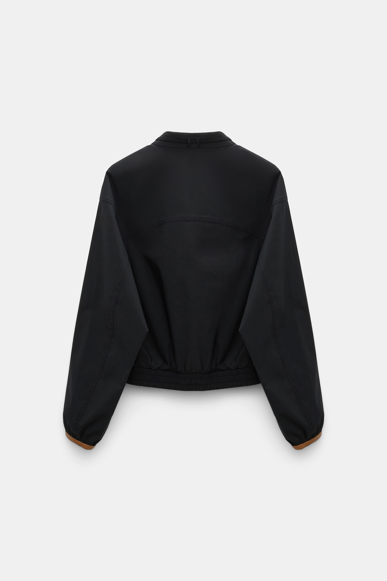 Dorothee Schumacher Cotton poplin blouson pure black