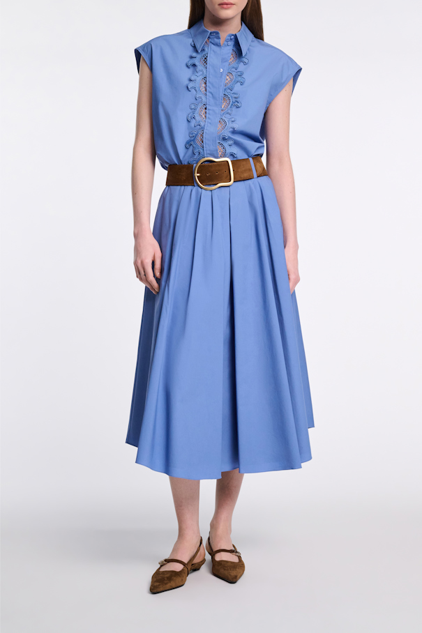 POPLIN POWER blouse