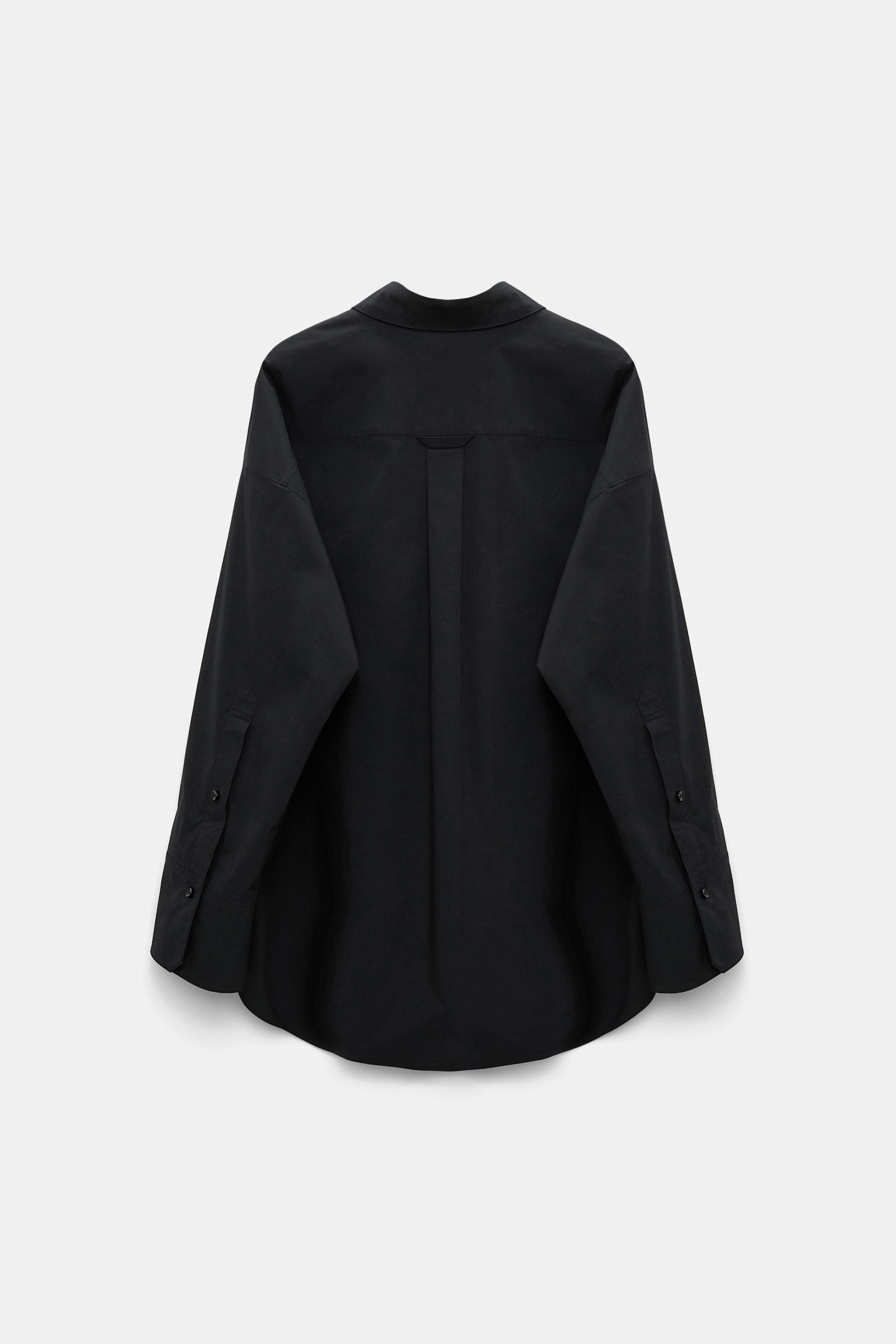 Dorothee Schumacher Bluse mit Maxi-Blumenbrosche pure black
