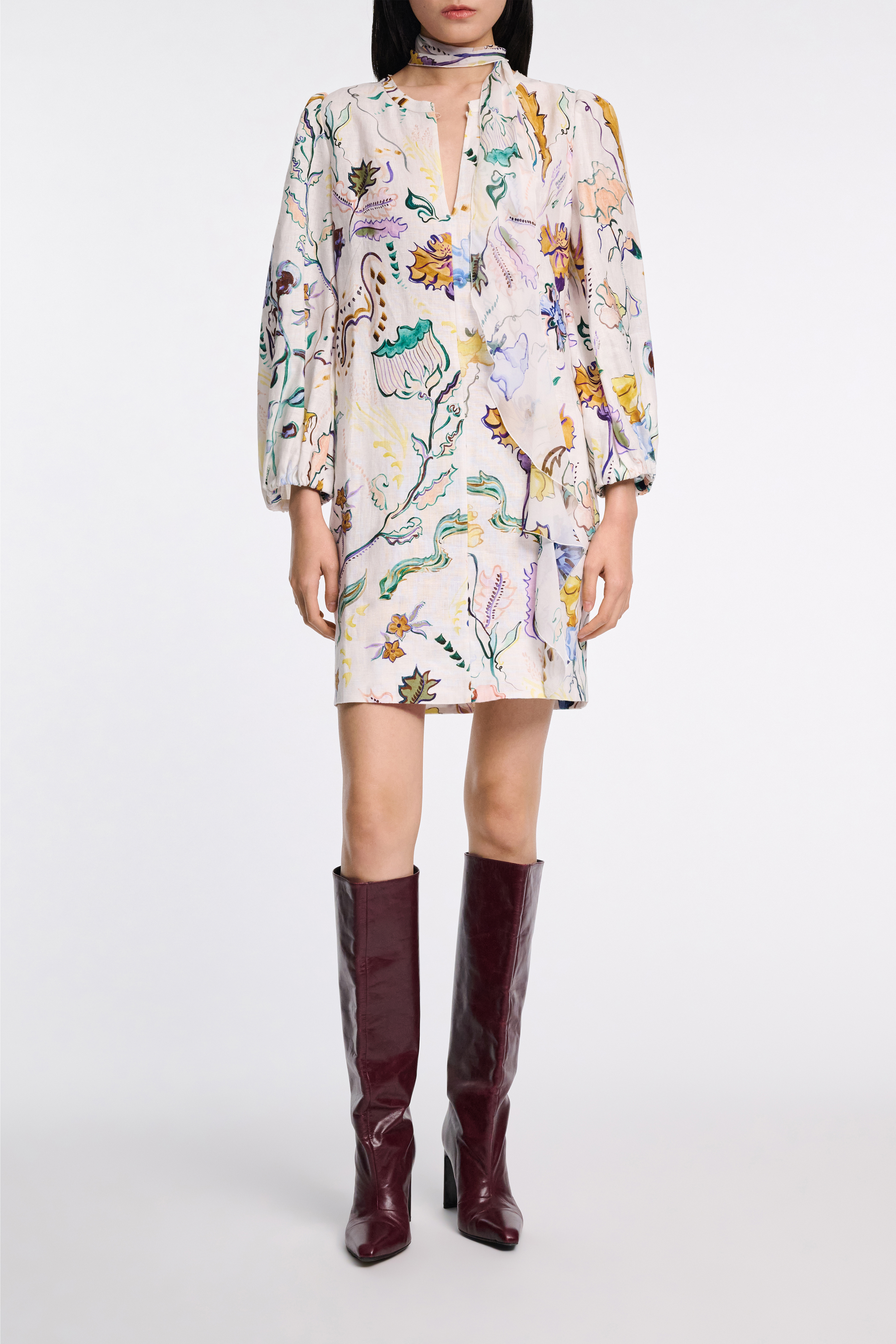 Dorothee Schumacher Printed linen shift