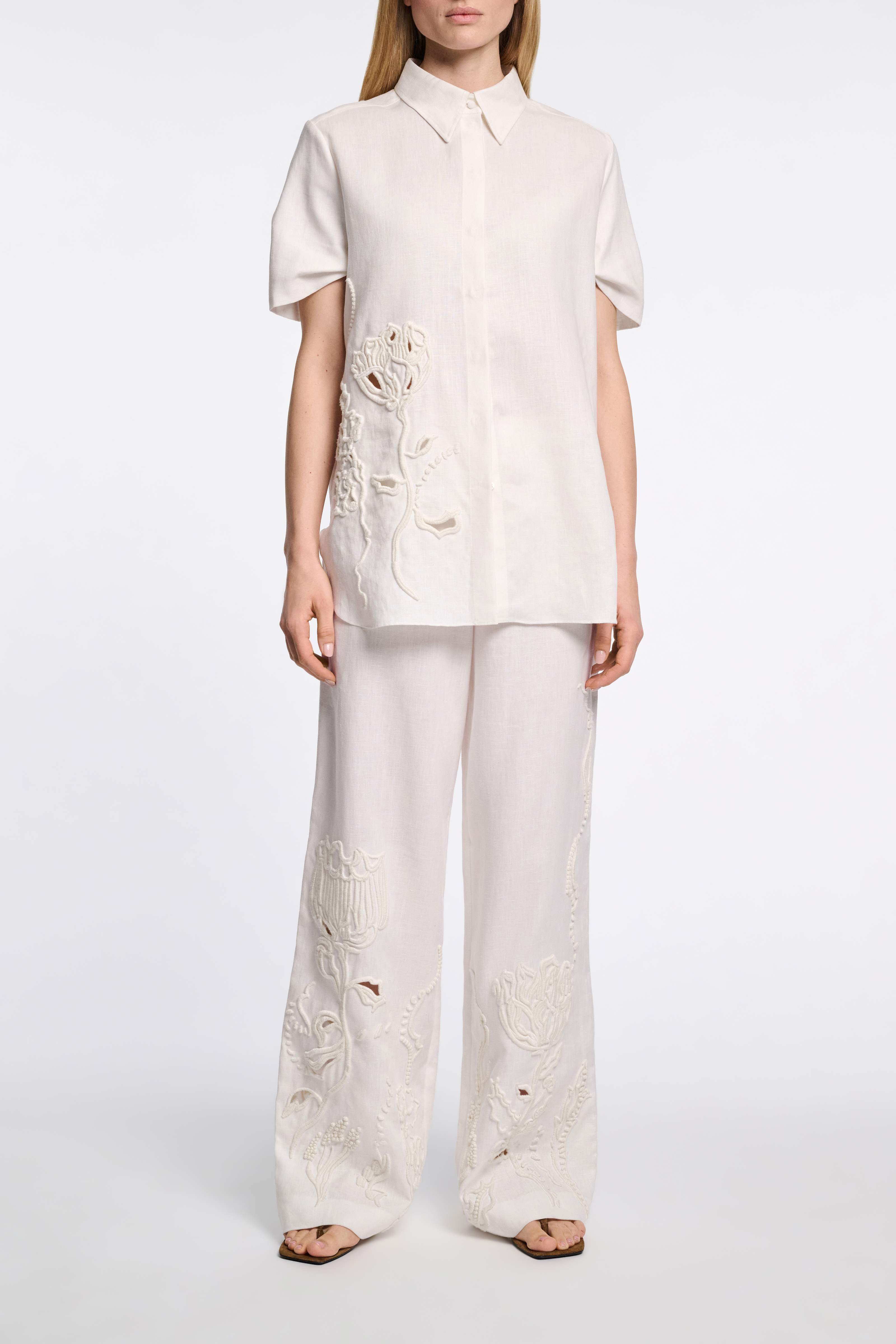 Dorothee Schumacher Linen shirt with decorative