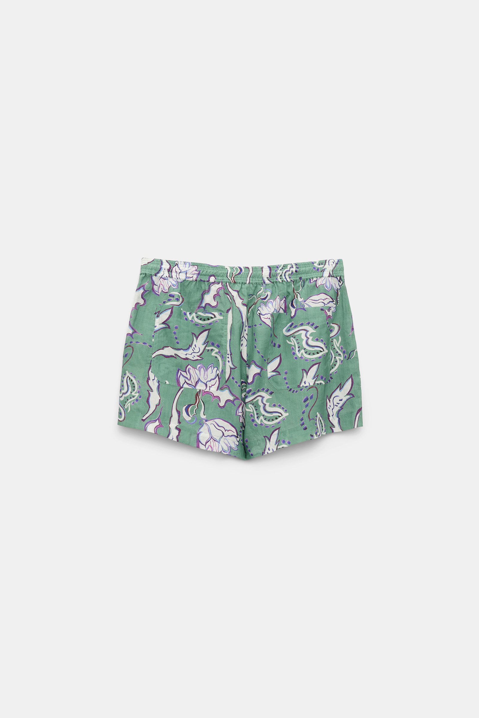 Dorothee Schumacher Shorts aus Ramie mit Signature Print wicked flower allover