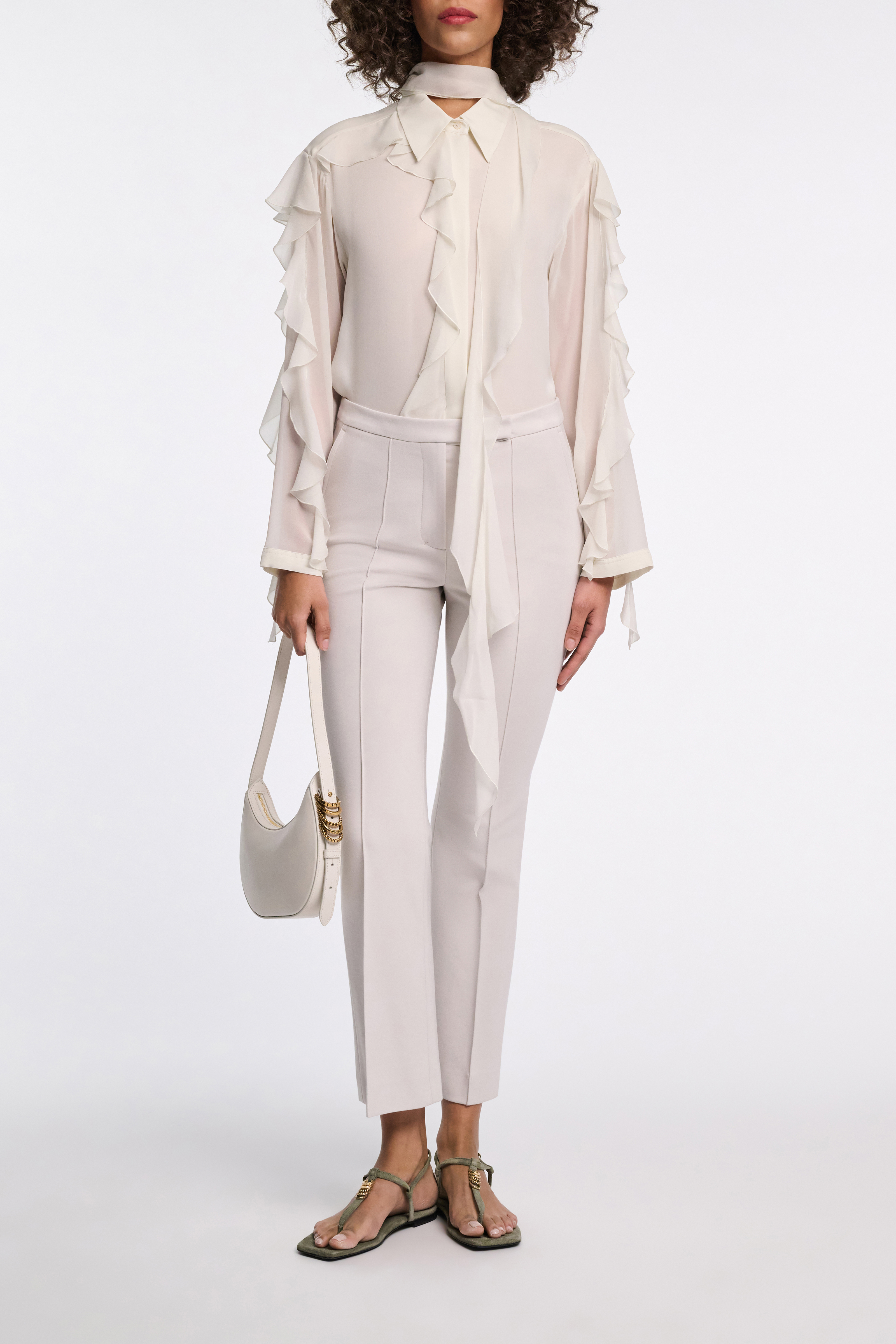 Dorothee Schumacher Silk georgette ruffle