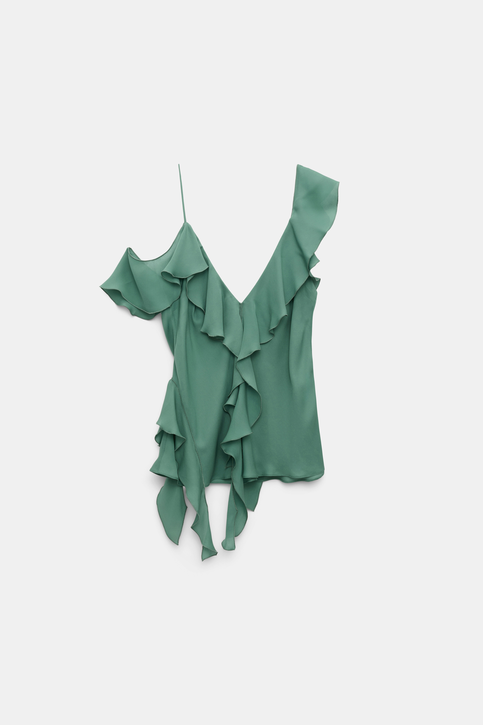 Dorothee Schumacher Top mit Volants jade