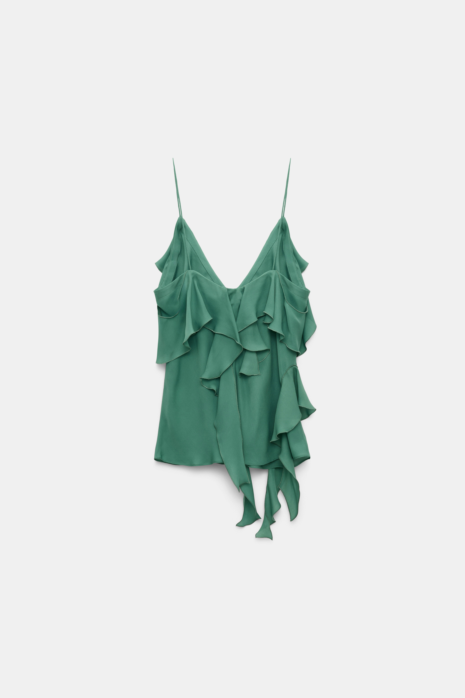 Dorothee Schumacher Top mit Volants jade