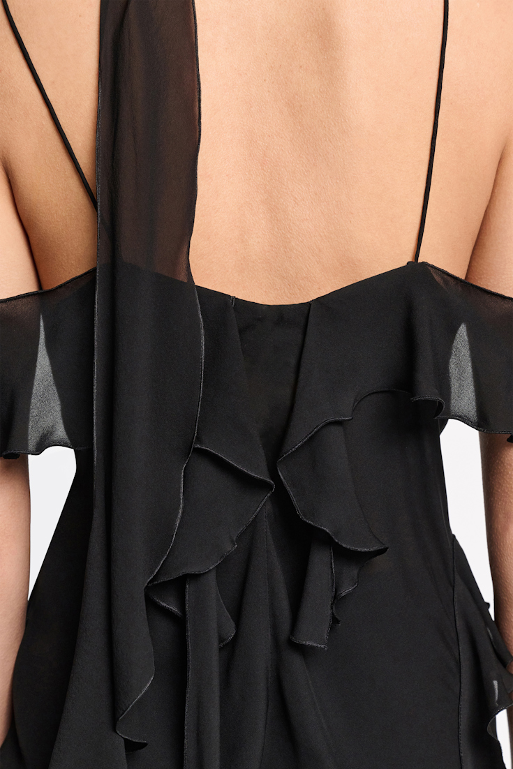 Dorothee Schumacher Top mit Volants pure black