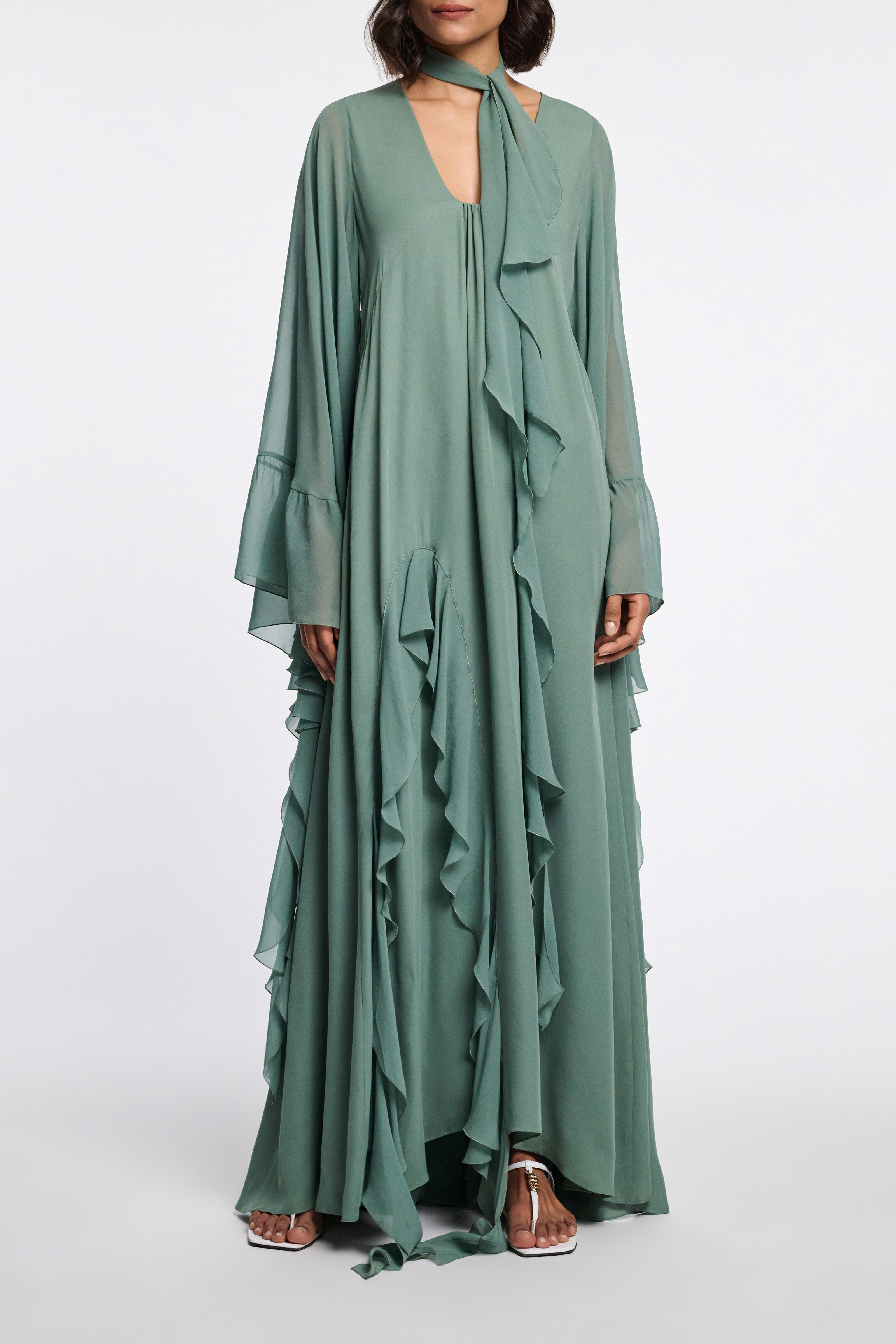 Dorothee Schumacher Silk georgette festival maxi