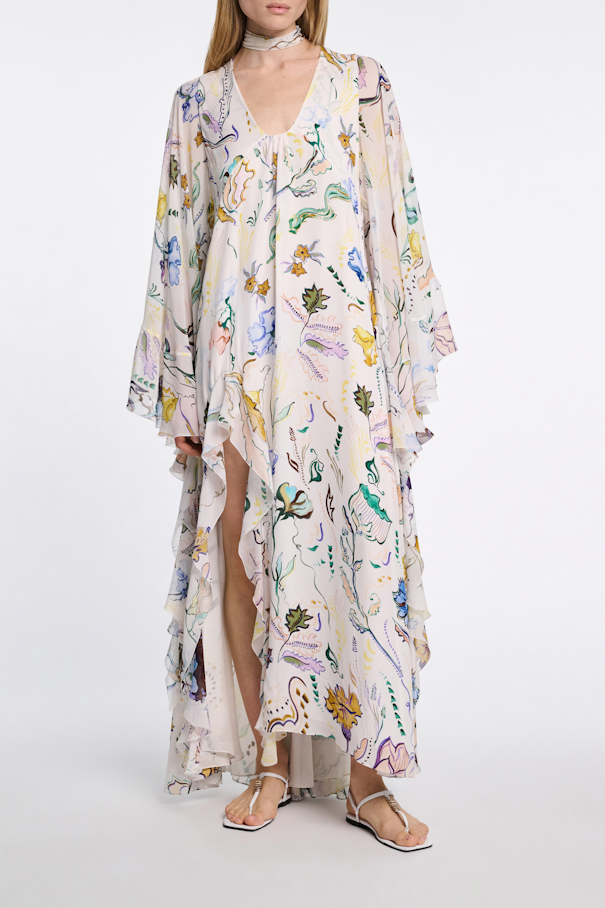 FLORAL TWIST dress
