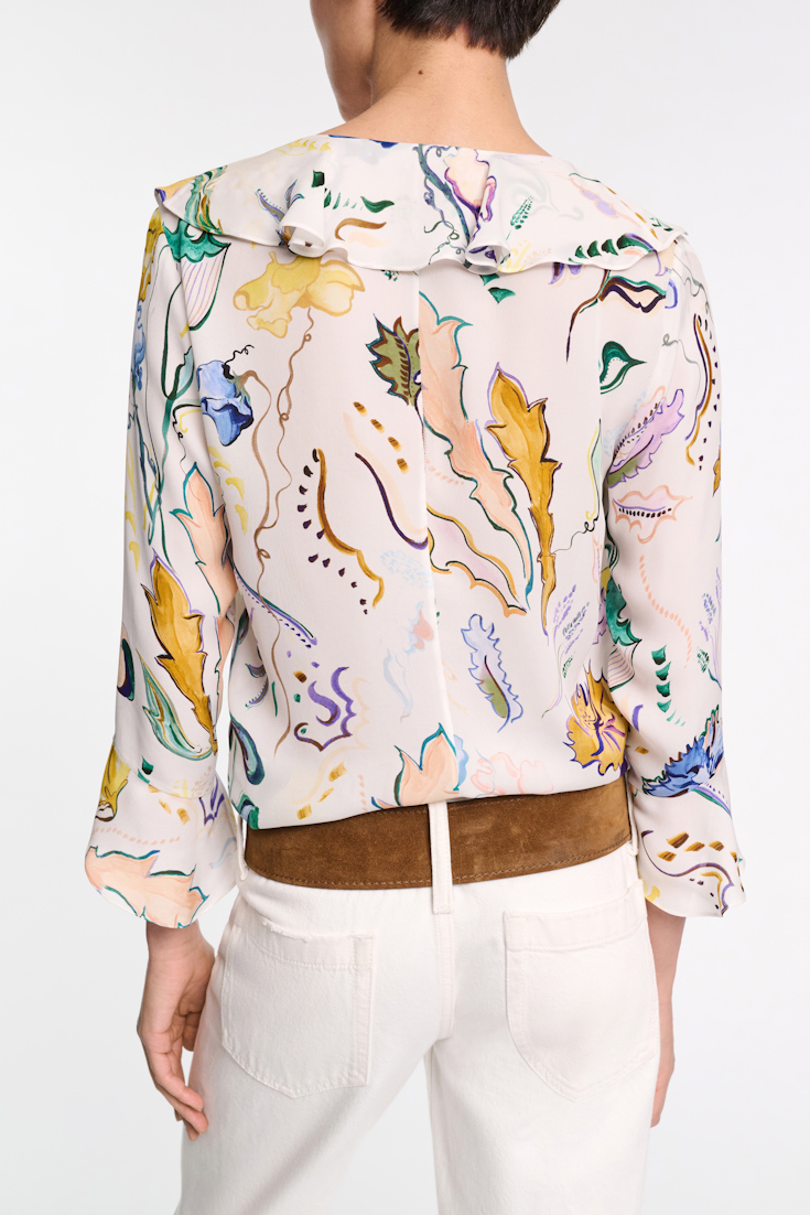 Dorothee Schumacher Bluse mit Signature-Print Fairy Flower Print